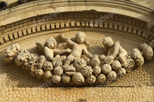 Preview: Lecce, Apulia, Italy: historic buildings in the cathedral square