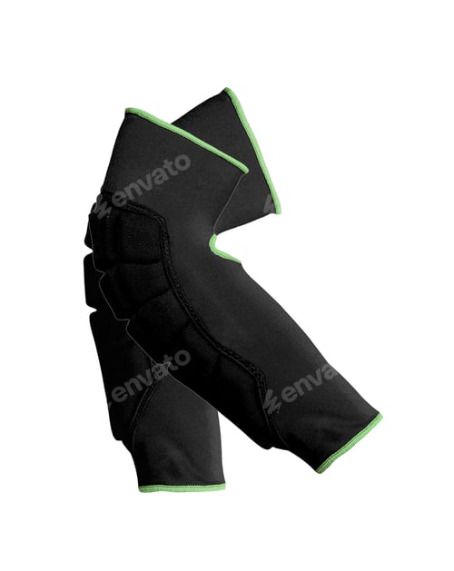 Preview: Knee-cap bondages isolated on white