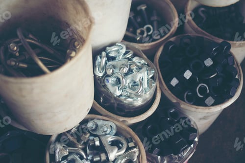 Preview: Stack of steel pipes in metal factory shop