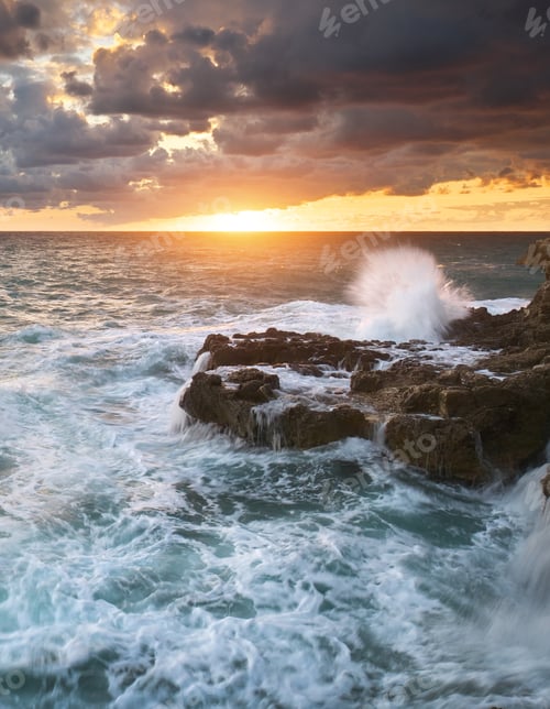 Preview: Beautiful seascape nature.