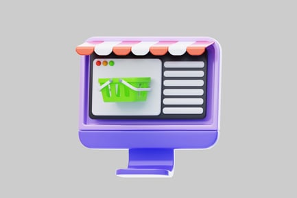 Preview: Online storefront with shopping basket