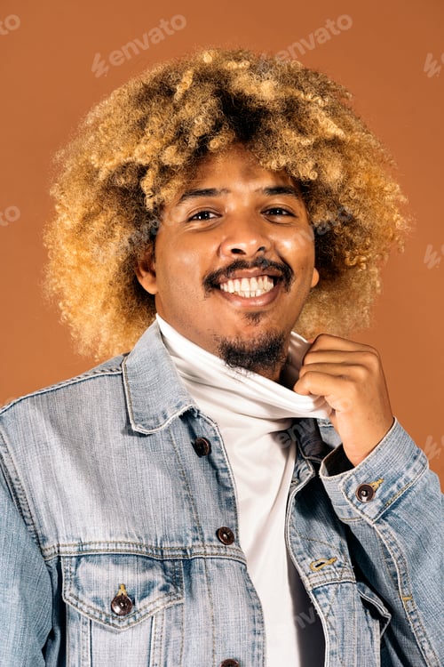 Preview: Cool Afro Man Portrait