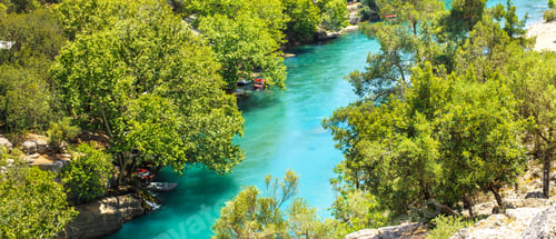 Preview: Koprucay river gorge in Koprulu national Park in Turkey in Antalya, Manavgat.