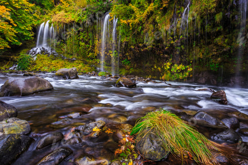 Preview: Mossbrae Falls In Dunsmuir, Northern California
