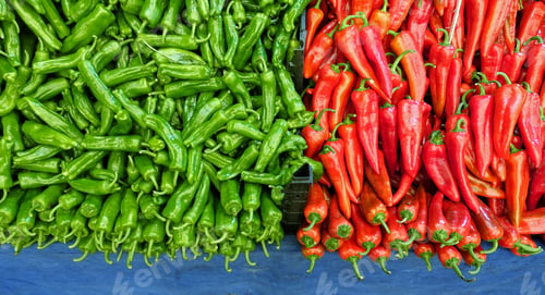 Preview: Red and Green Pepper