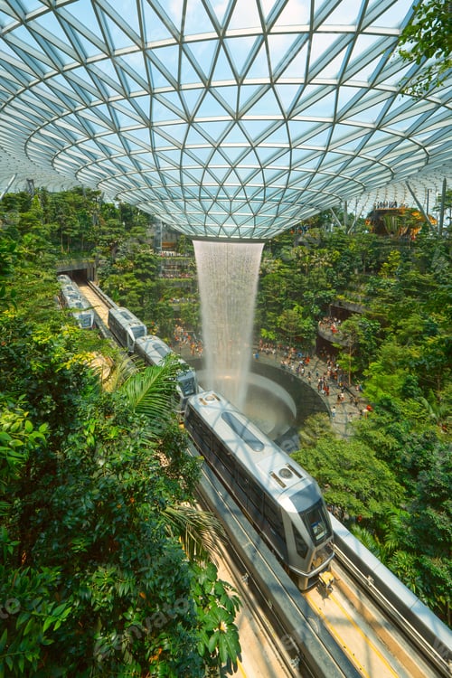 Preview: Marina Bay area in Singapore city.