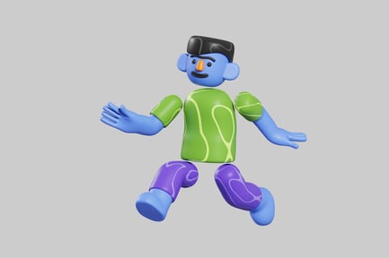 Preview: Cartoon character with a distinctive appearance.