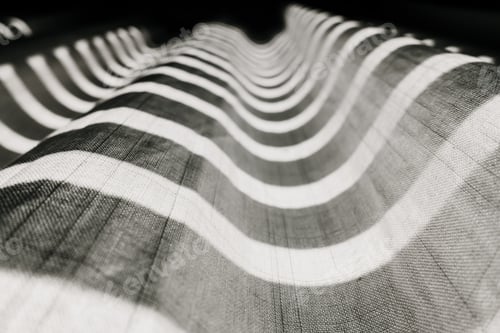 Preview: Wavy background on a contrasting fabric material.
