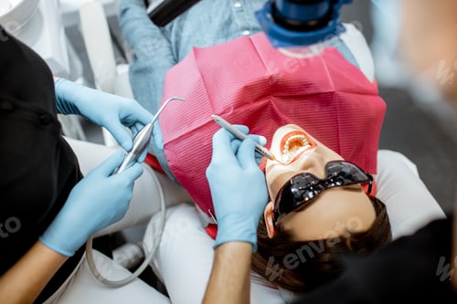 Preview: Adult at the Dentist's Office For Examination