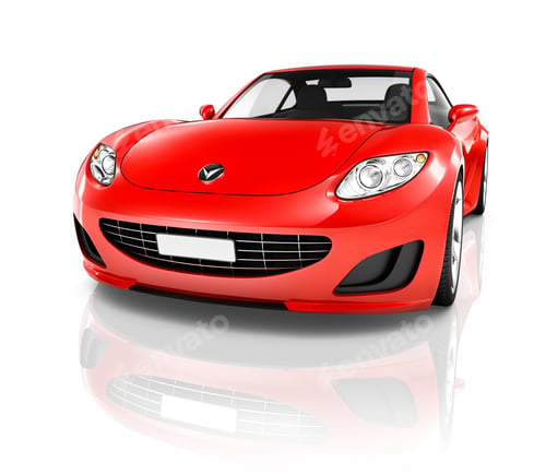 Preview: Red Sport Car