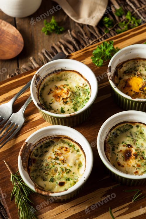 Preview: Cream Egg Bake in Ramekin