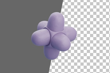 Preview: Six Capsule Neon 3D Icon