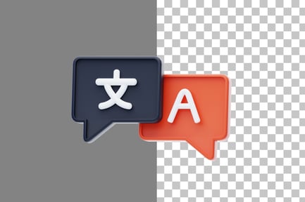 Preview: Translator 3D Icon
