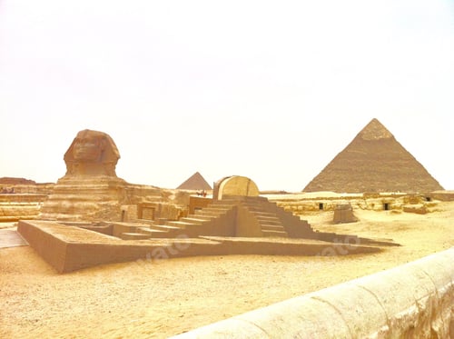 Preview: The Sphinx and the Pyramid... A wonder to be here. My first visit to The Land of the Pharoahs!