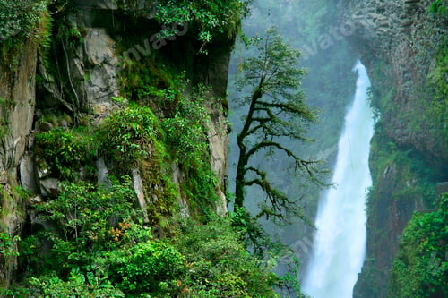 Preview: Pailón del Diablo Waterfall, Ecuadorian Andes, Ecuador