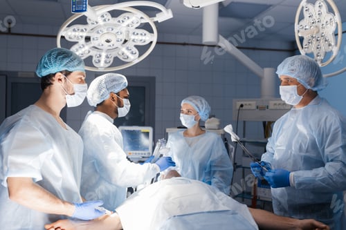 Preview: Surgeons perform a complex operation to save a human life at hospital