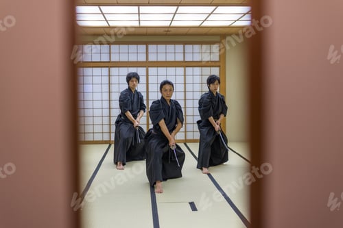 Preview: Samurai training in a traditional dojo in Tokyo