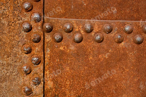 Preview: Rusty metal wall surface