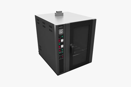 Preview: Industrial oven with digital display and glass door