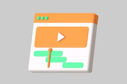 Dynamic Video Player on Computer Screen