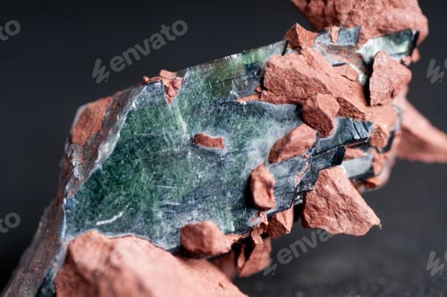 Preview: vivianite mineral sample