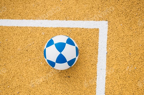 Preview: The ball alone on the soccer field