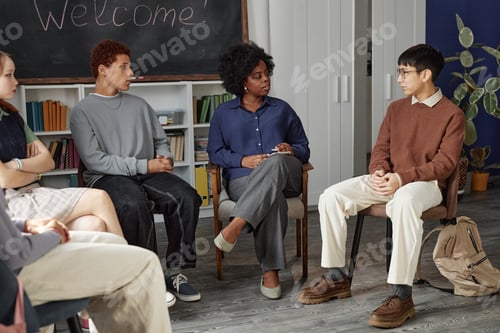 Preview: Black Woman as Therapist Working with Teenagers
