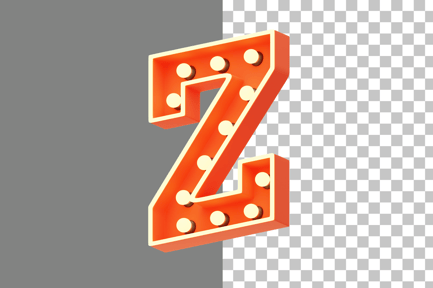 Preview: Marquee Lights Z 3D Icon