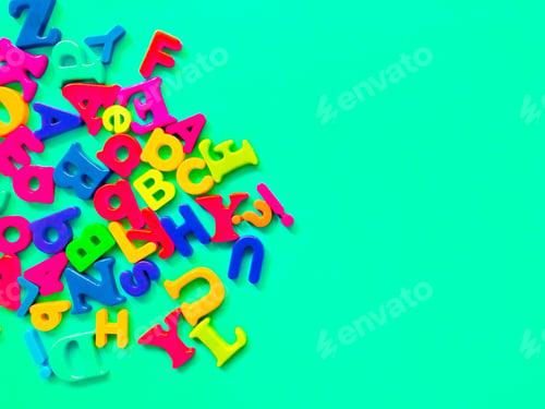 Preview: Magnet alphabets