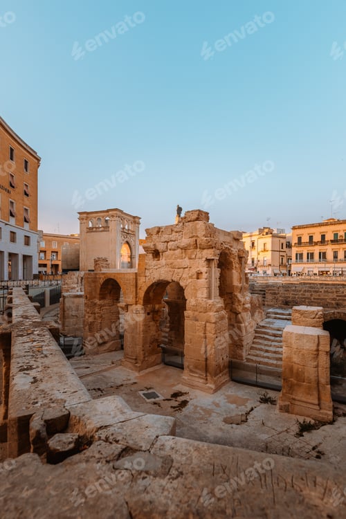 Preview: Panoramic view of Roman ruins in Lecce
