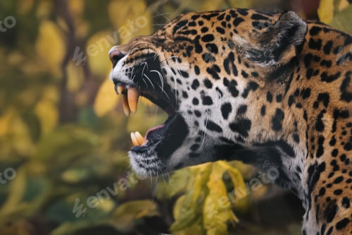 Preview: Roaring Jaguar in the Forest