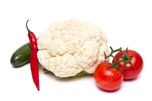 Preview: vegetables isolated
