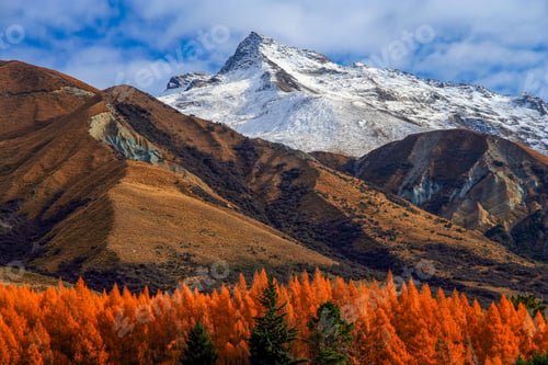 Preview: New Zealand mountain Scenery