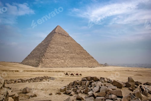 Preview: View of the Pyramids in Egypt