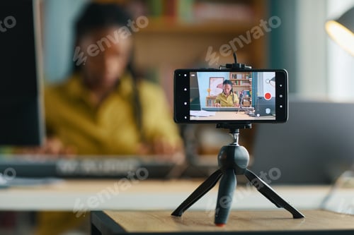 Preview: Recording Video Content Using Smartphone on Tripod