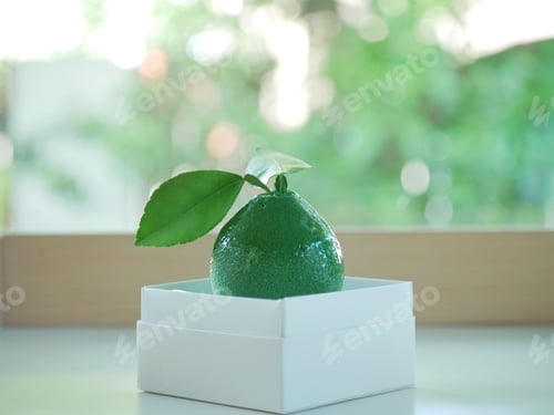 Preview: Fresh green orange lemon