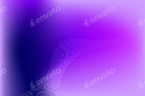 Preview: Purple and line luxury wave smooth abstract background. Horizontal template for digital landing page