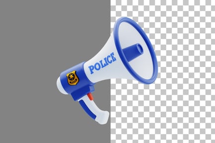 Preview: Megaphone 3D Icon