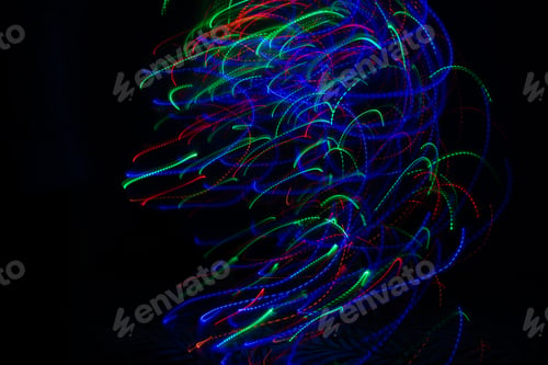 Preview: Abstract lightpaint pattern