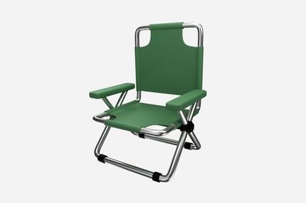 Preview: Portable Chair Eco 3D Illustration