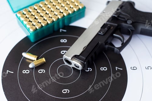 Preview: Gun and bullets