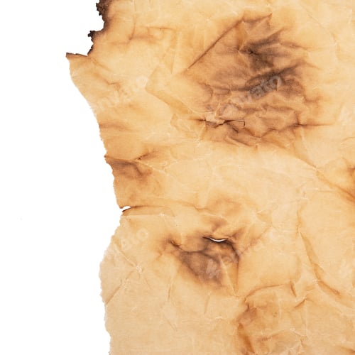 Preview: Old burnt paper