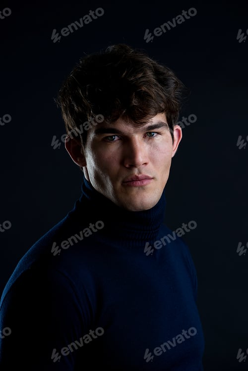 Preview: Portrait of handsome man