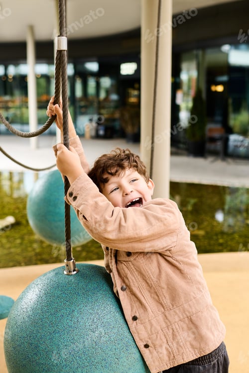 Preview: Childhood joy in autumn colors with laughter and playful moments of discovery