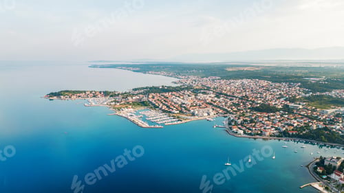 Preview: Aerial drone view of Zadar, Croatia