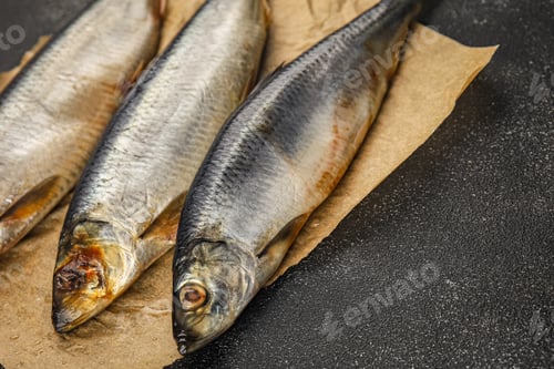 Preview: Herring fresh fish seafood pescetarianism tasty food dish fresh delicious gourmet food background