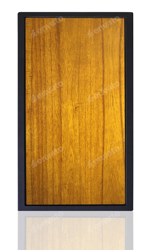 Preview: Wood with metal frame