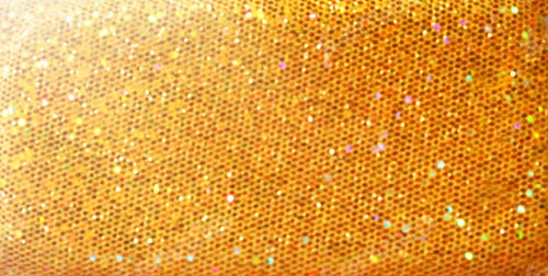 Preview: Blurred background. Modern abstract multicolored round shining bokeh on a yellow backdrop. Banner