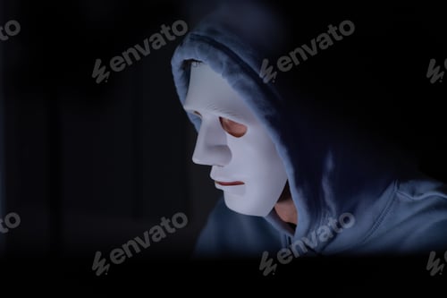 Preview: This is the face of a hacker who is knowledgeable with operating systems and other programs.