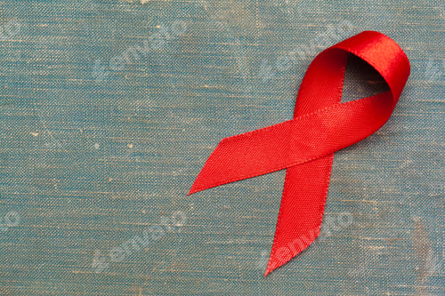 Preview: ribbon as symbol of aids awareness